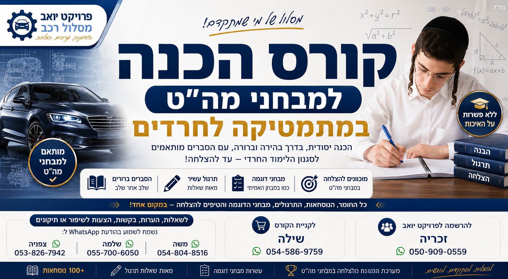 מתמטיקה לחרדים